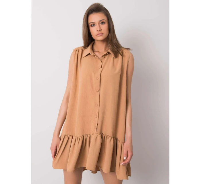 Šaty 341 SK model 15253144 velbloud - FPrice