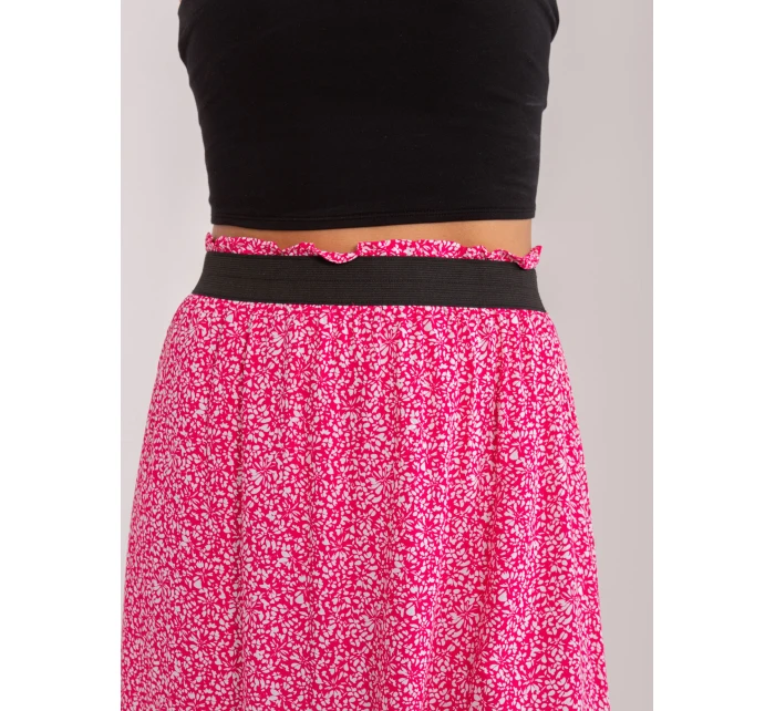 Spódnica model 21275339 ciemny różowy - FPrice Spódnica model 21275339 ciemny różowy - FPrice