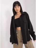 Košile LK KS 509356.27P černá Košile LK KS 509356.27P černá