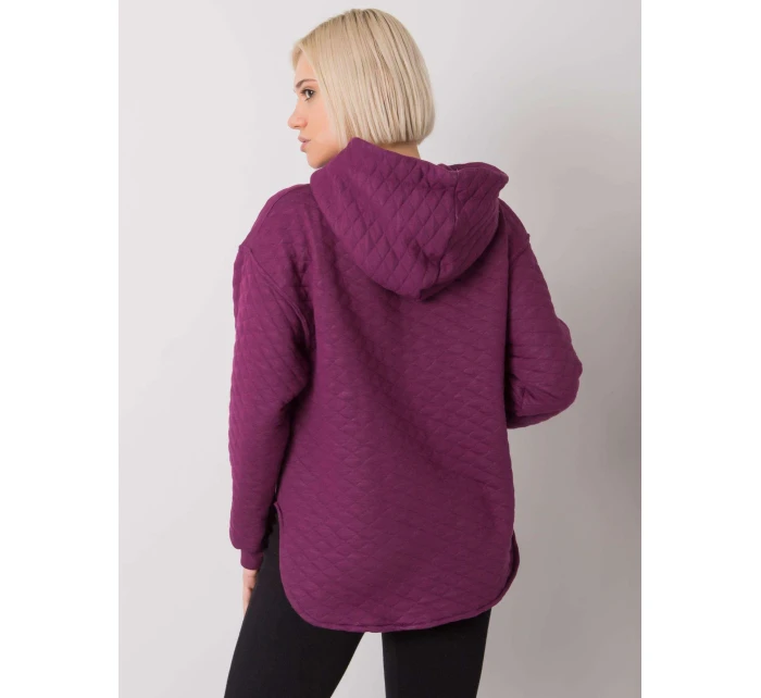 Mikina RV BL 7451.23 tmavě fialová