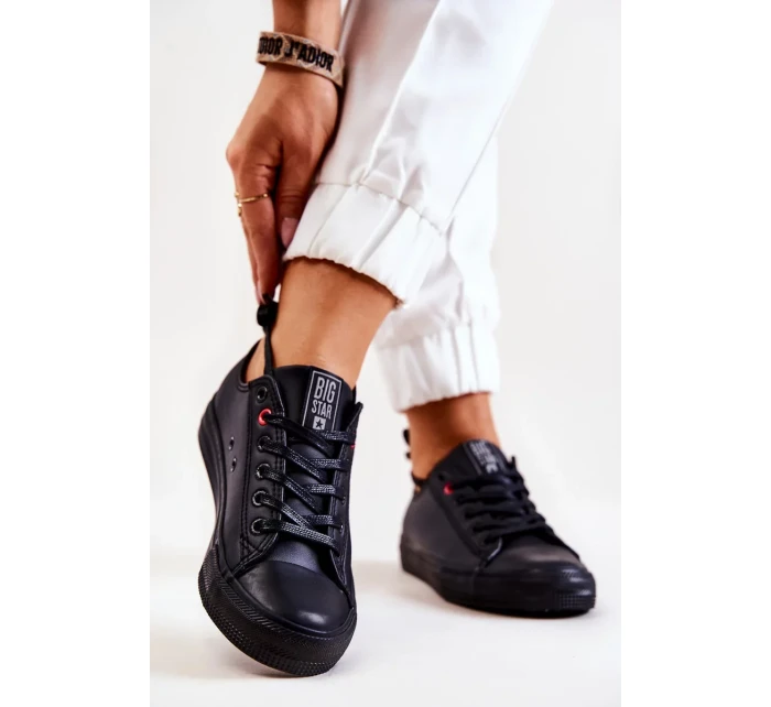 Dámské klasické tenisky Big Star - černé Dámské klasické tenisky Big Star - černé