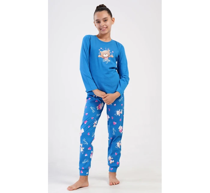 Dětské pyžamo dlouhé Méďa I love model 20851279 - Vienetta Kids