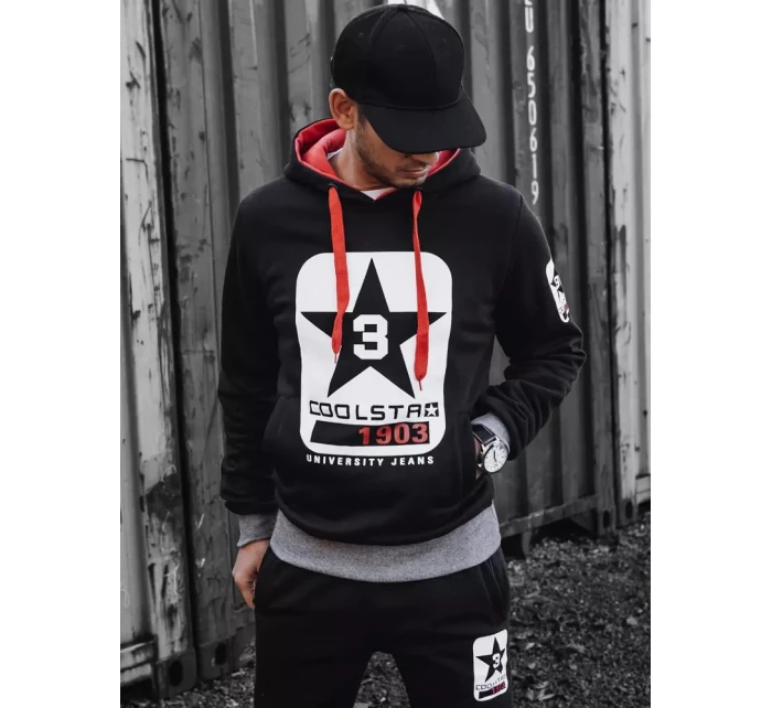 Pánské černé tepláky model 21967188 - Dstreet