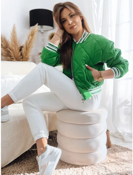 Dámská bunda BOMBER zelená FashionStreet TY3430