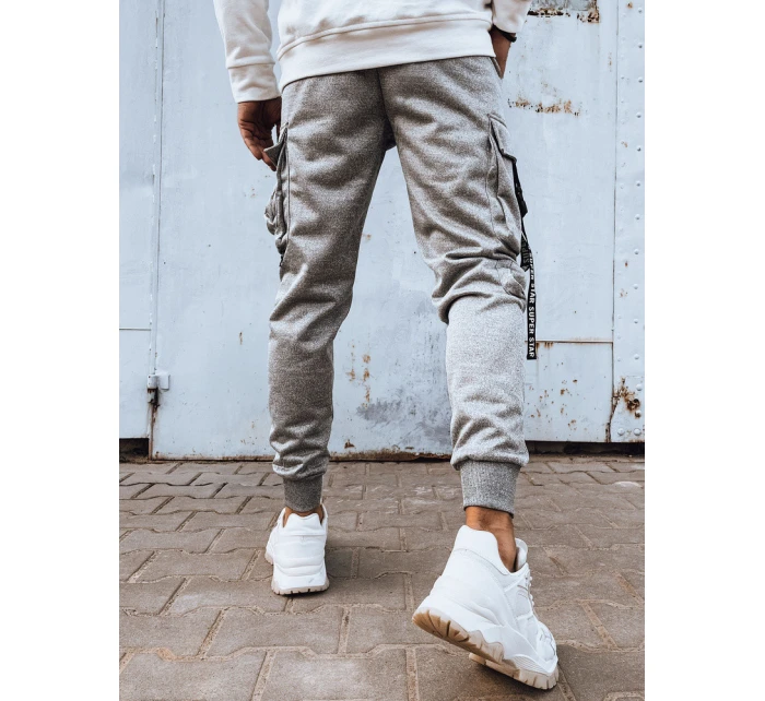 Pánské bojové kalhoty šedé model 21973453 - Dstreet Pánské bojové kalhoty šedé model 21973453 - Dstreet