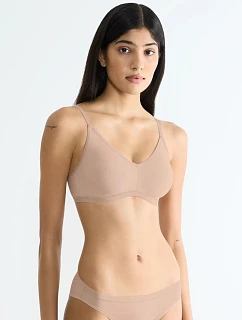 sloggi GO Daily Cotton Soft bra - BROWN - SLOGGI BROWN - SLOGGI