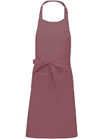 Kariban K 890 Zástěra s laclem "Sommelier" 20.K890 marsala