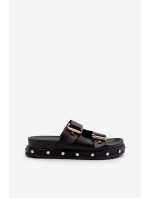 Dámské sandály na platformě Big Star NN27402 černé Dámské sandály na platformě Big Star NN27402 černé