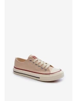 Nízké dámské tenisky Big Star NN274272 béžové Nízké dámské tenisky Big Star NN274272 béžové
