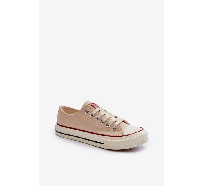 Nízké dámské tenisky Big Star NN274272 béžové Nízké dámské tenisky Big Star NN274272 béžové