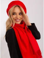 Šátek AT SZ 23185.93P červená