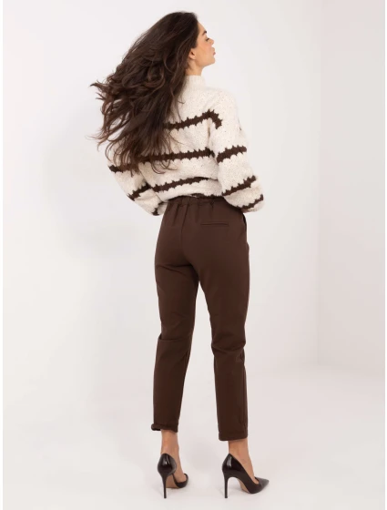 Kalhoty IT SP FL7690.64 tmavě hnědé Kalhoty IT SP FL7690.64 tmavě hnědé