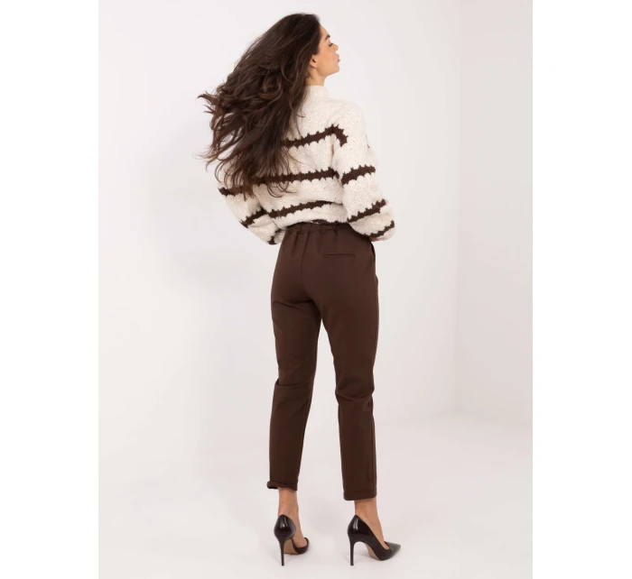 Kalhoty IT SP FL7690.64 tmavě hnědé Kalhoty IT SP FL7690.64 tmavě hnědé