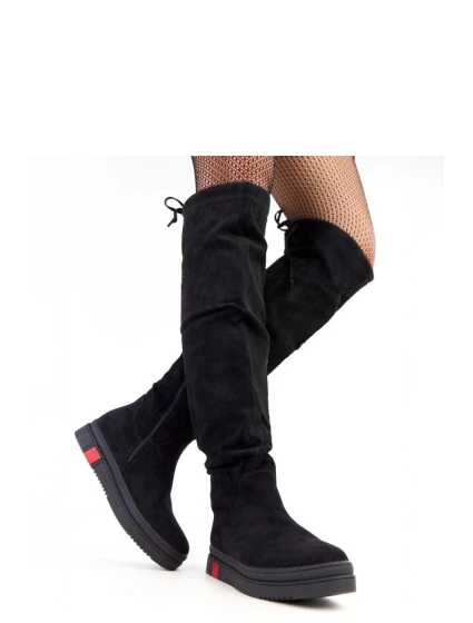 Dámské vysoké kozačky Černá model 21774591 - Inello