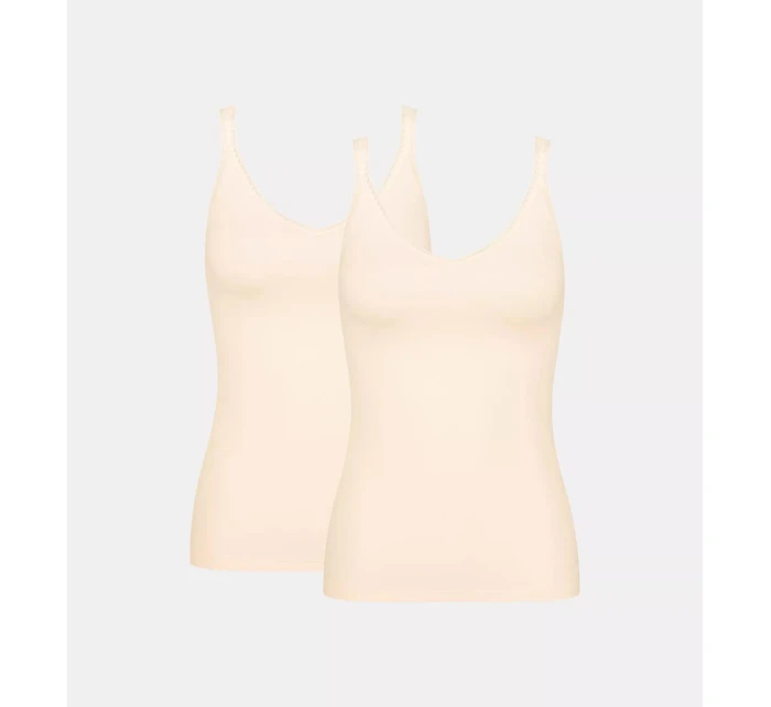 Dámské tílko Sloggi GO Shirt 01 C2P pudrové