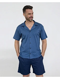 Pyžamo Cornette 2000/01 kr/r M–2XL s rozepínáním