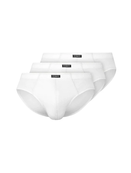 Pánské slipy 1446 Basic 3 pack white - HENDERSON