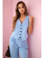 Set vesta + kalhoty modrý Set vesta + kalhoty modrý