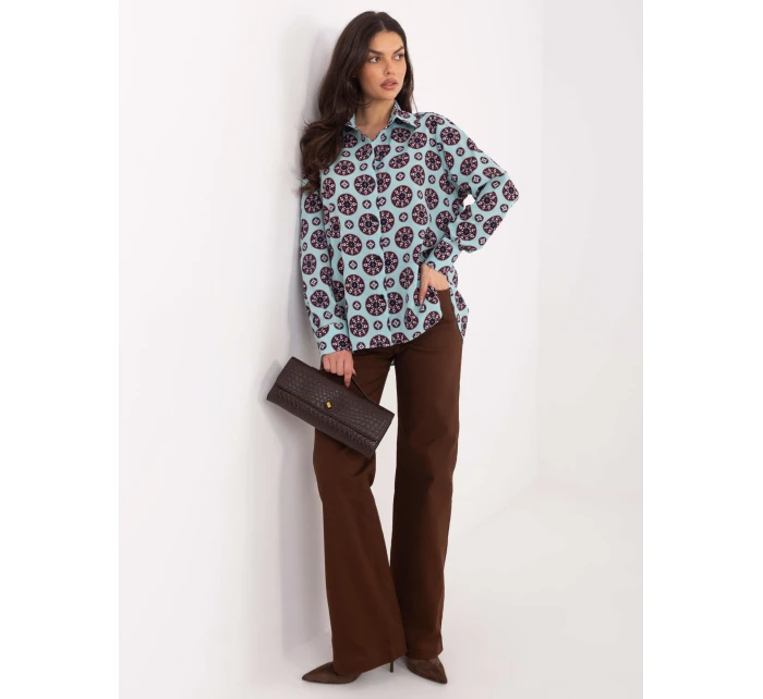 Koszula LK KS model 21859046 mietowy - FPrice