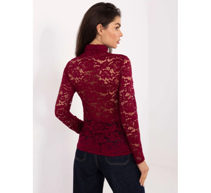 Bluzka MI BZ  bordowy model 21730868 - FPrice