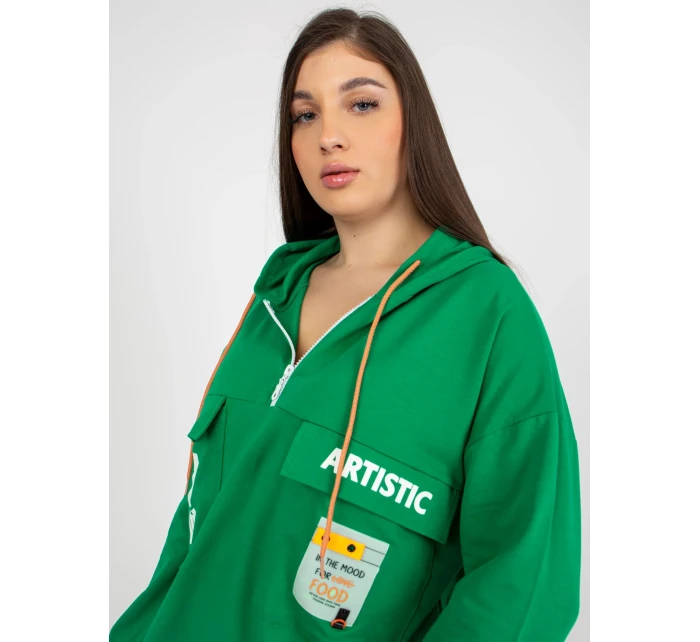 Mikina RV BL 8258.34 zelených Mikina RV BL 8258.34 zelených