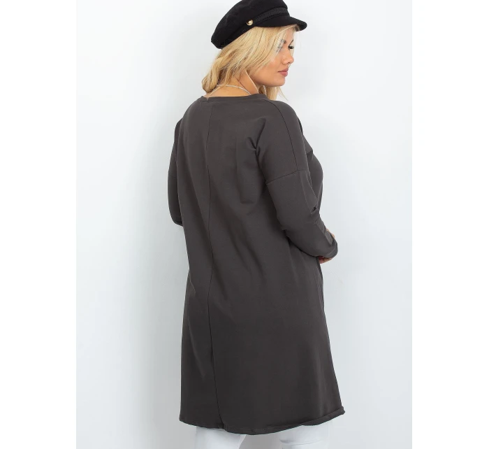 Tunika RV TU model 21782226 grafitowy - FPrice Tunika RV TU model 21782226 grafitowy - FPrice