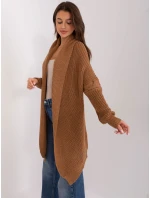 Kardigan TW SW BI model 18970074 brązowy - FPrice Kardigan TW SW BI model 18970074 brązowy - FPrice