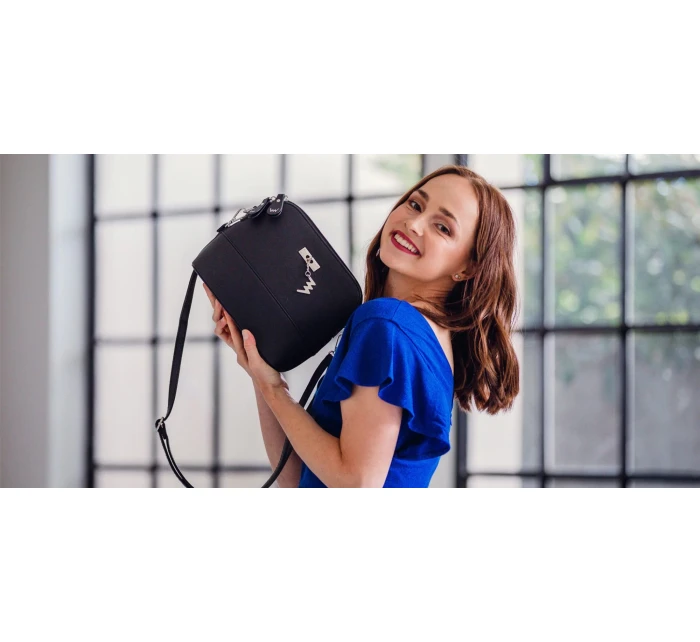 Kabelka VUCH Cara Smooth Black