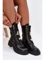 Dámské zateplené workery Lomina – černé Dámské zateplené workery Lomina – černé