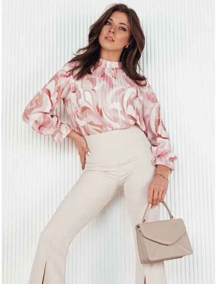 Dámské růžové tričko Dstreet model 21972882 - FashionStreet