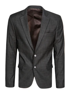 Pánské jednořadové sako černé Dstreet MX0621