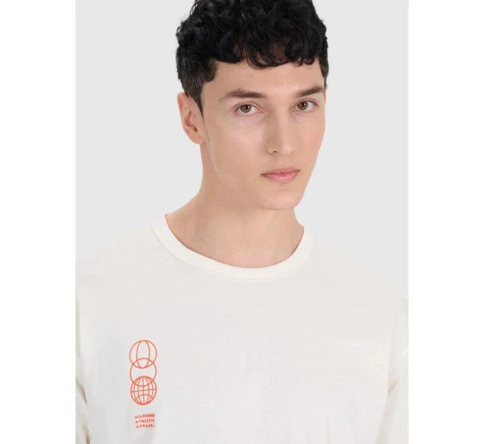 Pánské tričko oversize s potiskem model 21436910 pánské - 4F Pánské tričko oversize s potiskem model 21436910 pánské - 4F