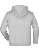 Daiber JN 47K Dětská mikina s kapucí 02.047K grey heather