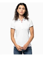 Kariban K 252 Dámské kontrastní piqué polo 20.K252 white/navy/white Kariban K 252 Dámské kontrastní piqué polo 20.K252 white/navy/white