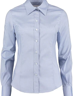 Kustom Kit KK 702 (6-24) Halenka Oxford s dlouhým rukávem 43.0702 light blue