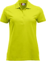 Clique Classic Marion S/S Dámské piqué polo z těžké bavlny 67.8246 visibility green
