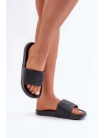 Dámské Pěnové Pantofle Big Star OO274040 Černé Dámské Pěnové Pantofle Big Star OO274040 Černé