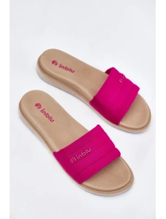 Dámské Pantofle model 21698045 Fuchsie - Inblu