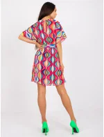 Šaty DHJ SK 9651.51 tmavě růžová