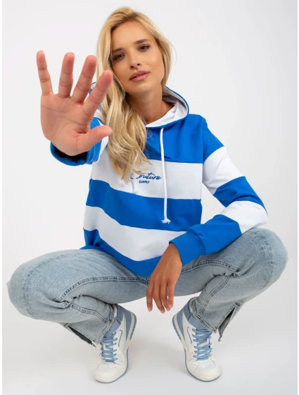 Mikina RV BL 8074.98 bílá a modrá