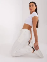 Spodnie dresowe RV DR model 21175310 ecru - FPrice Spodnie dresowe RV DR model 21175310 ecru - FPrice