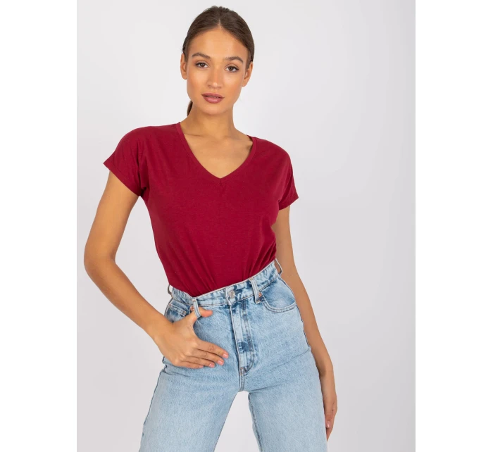 Tričko RV TS 4832.16P kaštanová