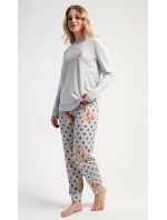Dámské pyžamo dlouhé Poppy