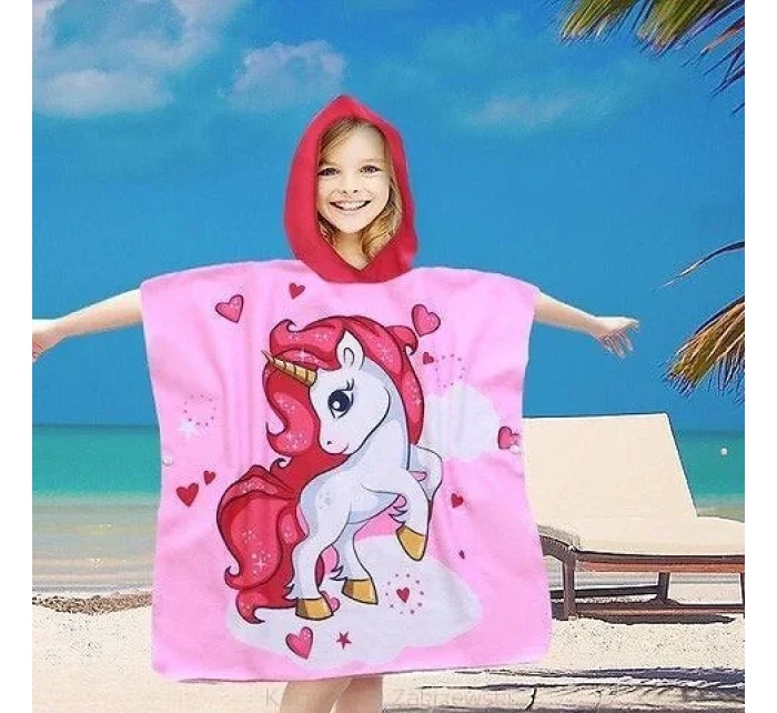 dětské plážové pončo s kapucí model 20965682 - Cotton World dětské plážové pončo s kapucí model 20965682 - Cotton World
