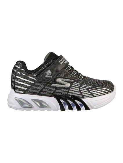 Skechers S Lights Flex-Glow Elite Jr Tenisky 400135N-BKGY Skechers S Lights Flex-Glow Elite Jr Tenisky 400135N-BKGY