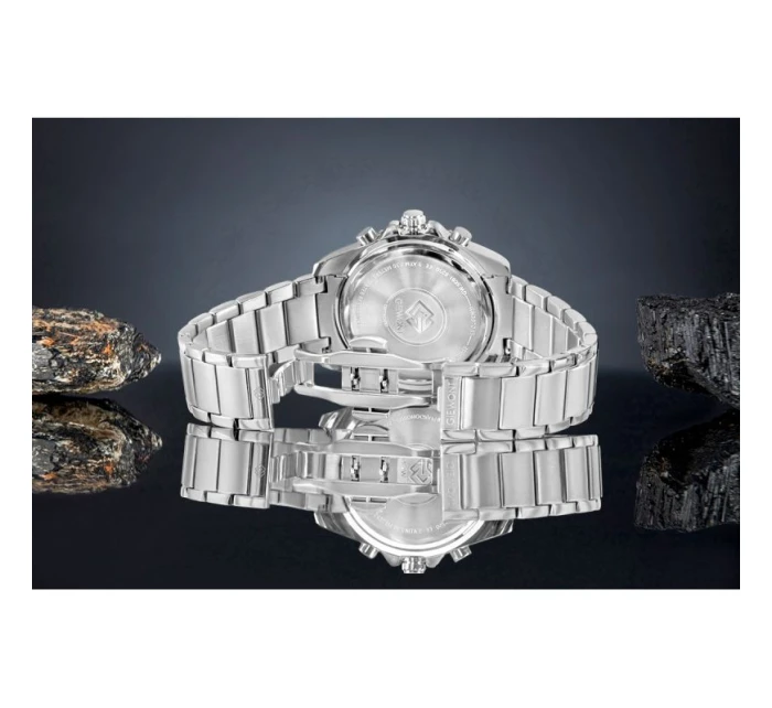 Pánské hodinky Giewont Chronograph Sapphire Silver Blue GW3970-B3 Pánské hodinky Giewont Chronograph Sapphire Silver Blue GW3970-B3