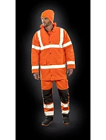 Result R 218X EN ISO 20471:2013 bezpečnostní parka 30.218X fluorescent yellow