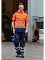 220 HiVis Piqué Polo hi vis model 22501613 - Yoko