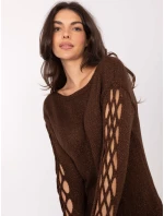 Jumper MI SW 1606.96 tmavě hnědý Jumper MI SW 1606.96 tmavě hnědý