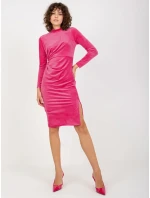 Dámské šaty RP SK model 17903605 tmavě růžové - FPrice